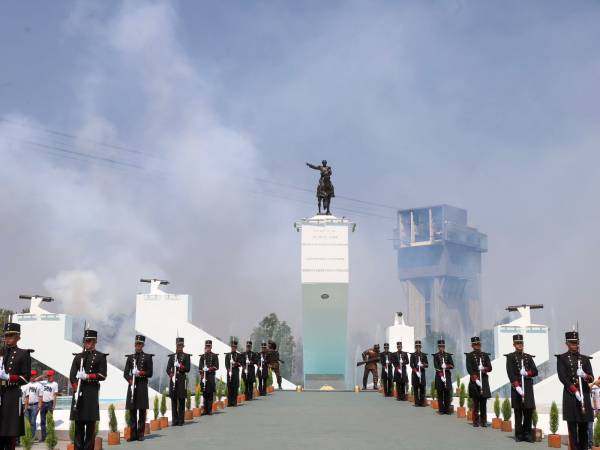 Conmemora Puebla 162 aniversario de la Batalla de Puebla del 5 de Mayo